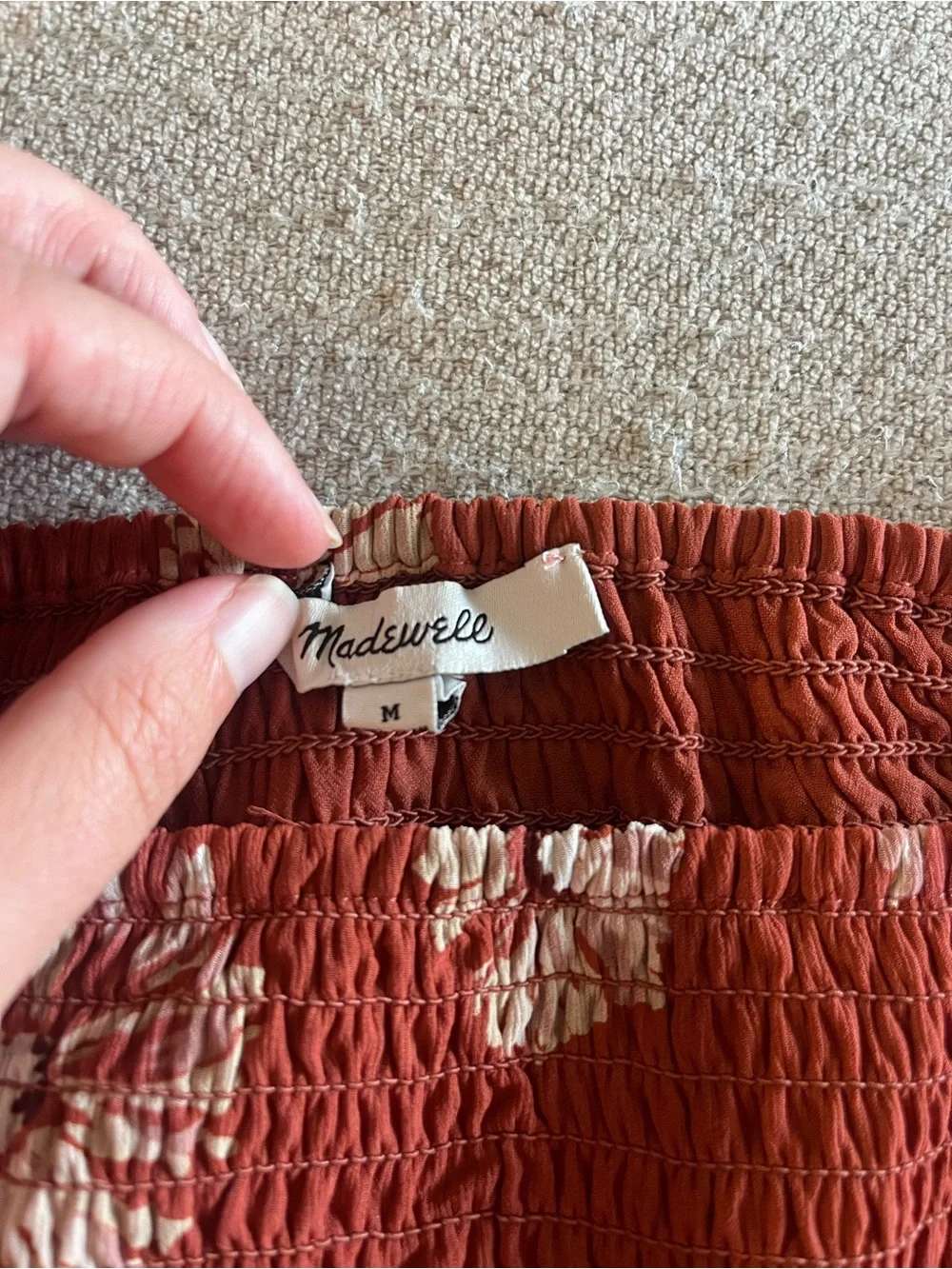 Madewell new without